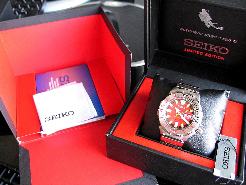 seiko red monster limited edition